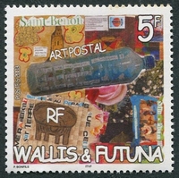 N°592-2003-WALLIS ET FUTUNA-DESSIN D'ENFANT-5F