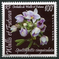 N°648-2005-WALLIS ET FUTUNA-FLEUR-ORCHIDEES-100F