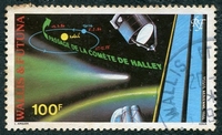 N°149-1986-WALLIS ET FUTUNA-COMETE DE HALLEY-100F