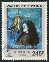 N°147-1985-WALLIS ET FUTUNA-TABLEAU-P.NIELLY-245F