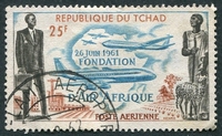 N°007-1962-TCHAD REP-FONDATION AIR AFRIQUE-25F
