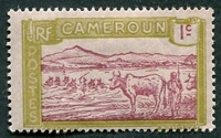 N°106-1925-CAMEROUN FR-TROUPEAU DANS UN GUE-1C