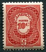 N°25-1947-CAMEROUN FR-10C-ROSE