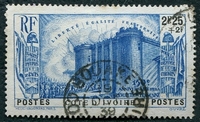 N°150-1939-COTIV FR-150E ANNIV DE LA REVOLUTION-2F25+2F-BLEU