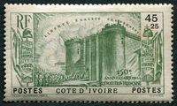 N°146-1939-COTIV FR-150E ANNIV DE LA REVOLUTION-45C+25C-VERT