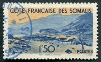 N°272-1947-COTE SOMALIS-ROUTE D'OBOCK-1F50