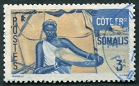 N°274-1947-COTE SOMALIS-FEMME SOMALI-3F