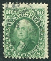 N°0022-1861-ETATS-UNIS-G.WASHINGTON-10C-VERT