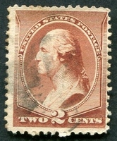 N°0060-1882-ETATS-UNIS-G.WASHINGTON-2C-BRUN/ROUGE