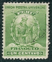 N°0107-1896-PEROU-MANCO CAPAC-1C-VERT
