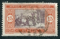 N°010-1892-SENEGAL FR-4C-LILAS BRUN S GRIS