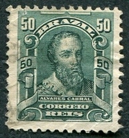 N°0130-1906-BRESIL-ALVARES CABRAL-50R-VERT