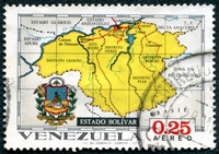 N°0998-1970-VENEZUELA-REGION DE BOLIVAR-25C