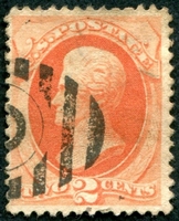 N°0058-1875-ETATS-UNIS-A.JACKSON-2C-ROUGE/ORANGE