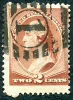 N°0060-1882-ETATS-UNIS-G.WASHINGTON-2C-BRUN/ROUGE