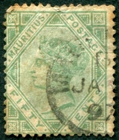 N°0063-1879-MAURICE-VICTORIA-50C-VERT