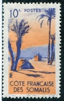 N°264-1947-COTE SOMALIS-TENTE DANAKIL-10C