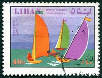 N°0498-1969-LIBAN-SPORT-REGATES-40PI