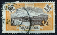 N°096-1922-MARTINIQUE-FORT DE FRANCE-25C