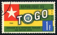 N°0321-1961-TOGO REP-ADMISSION NATIONS-UNIES-1F
