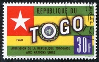 N°0324-1961-TOGO REP-ADMISSION NATIONS-UNIES-30F