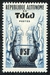 N°0262-1957-TOGO REP-CASQUE KONKOMBA-50C 