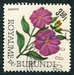 N°0177-1966-BURUNDI-FLEURS-DISSOTIS-3F50 