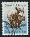 N°0205-1954-AFRIQUE SUD-FAUNE-RHINOCDEROS-3P 