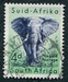 N°0206-1954-AFRIQUE SUD-FAUNE-ELEPHANT-4P 