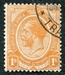 N°0009-1913-AFRIQUE SUD-GEORGE V-1S-ORANGE 