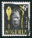 N°103-1961-NIGERIA-MASQUE DE BENIN-6P 