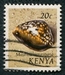 N°037-1971-KENYA-COQUILLAGE-MAURITIA MAURITANIA-20C 