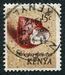 N°036-1971-KENYA-COQUILLAGE-CLANCULUS PUNICEUS-15C 