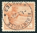 N°123-1925-CONGO BE-CHASSE-50C-BRUN ORANGE 