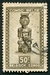 N°282-1948-CONGO BE-ART INDIGENE-STATUETTE BOP KENA-50C 