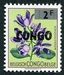 N°533-1964-CONGOK-FLEURS-SCHIZOGLOSSUM-2F S 1F50 