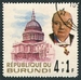 N°0214-1967-BURUNDI-WINSTON CHURCHILL ET ST PAUL-4F+1F 