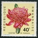 N°0254-1968-RWANDA-FLEUR-SCEPTRE DE PHARAON-40C 