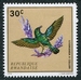 N°0465-1972-RWANDA-OISEAU-SOUIMANGA A COLLIER-30C 