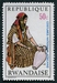 N°0348-1970-RWANDA-COSTUMES-PORTEUSE EAU TUNISIE-50C 