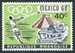 N°0244-1968-RWANDA-SPORT-JO MEXICO-LANCEUR MARTEAU-40C 
