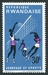 N°0163-1966-RWANDA-SPORT-VOLLEY BALL-30C 