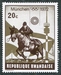 N°0485-1972-RWANDA-SPORT-JO MUNICH-SPORT EQUESTRE-20C 