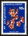N°128-1979-POLYNESIE-FLEURS-VANDA SP.-10F 