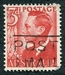 N°0173B-1950-AUSTRALIE-GEORGE VI-3P-ROUGE 