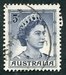 N°0253-1959-AUSTRALIE-ELIZABETH II- 5P-BLEU FONCE 