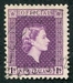 N°121-1954-NOUVELLE ZELANDE-ELIZABETH II-1S-VIOLET 