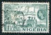 N°078-1953-NIGERIA-CULTURE ARACHIDES-1P1/2-VERT 