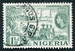 N°078-1953-NIGERIA-CULTURE ARACHIDES-1P1/2-VERT 