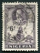 N°043-1936-NIGERIA-MINARET A HABE-6P-VIOLET BRUN 